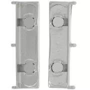 Cymbal Chiusura magnetica per perline Delica 11/0 30x13mm Axos III argento antico