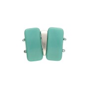 Cymbal - Connettore per perline Carrier Bead 17x8 mm Maratha -Dorato oro fino