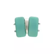 Cymbal - Connettore per perline Carrier Bead 17x8 mm Maratha -Dorato oro fino