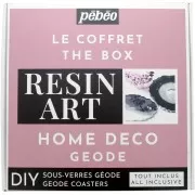 Set artistico Resin Art de Pébéo - Home Deco Geode