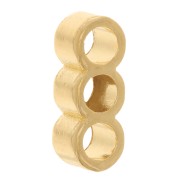 Pulsante 13x4,5 mm per cavi 3 x 3 mm - dorato oro fino x1|raw }}