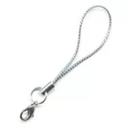 Laccetto cellulare argentato x1