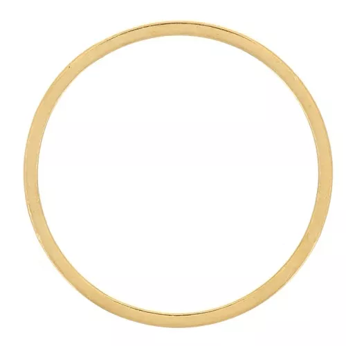 Anello di montaggio e tessitura del cerchio da 16 mm - acciaio inox 304 dorato x1