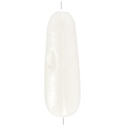 Perle di conchiglia 25x8 mm - Naturale x2
