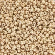 Rocaille Miyuki Duracoat 11/0 5101 - Oro pallido galvanizzato x 100 g