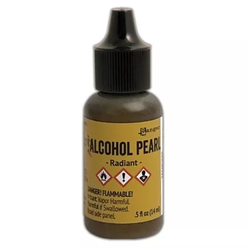 Inchiostro alcolico trasparente - Alcohol Pearl Tim Holtz - Radiant x14ml