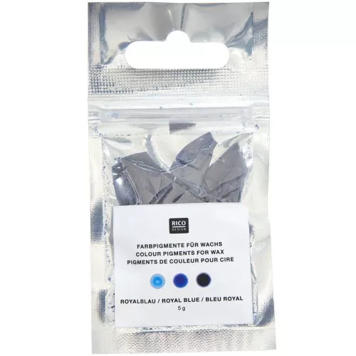 Pigmenti colorati per cera di candela - Rico design - Royal Blue x5g