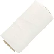 Bobina di filo cerato Linhasita micro macramè 1,2mm Metalic white (Luz Negra)x135m