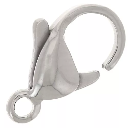 Chiusure a moschettone da 12 mm - acciaio inox 304L x10
