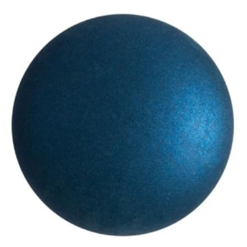 Cabochon rotondo in vetro di Puca® 25 mm - Chatoyant Teal Blue x1