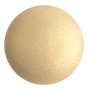 Cabochon rotondo in vetro di Puca® 25 mm - Chatoyant Light Gold x1