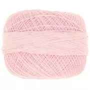 Filato di cotone Lizbeth misura 20 - Baby Pink n°619 x192m