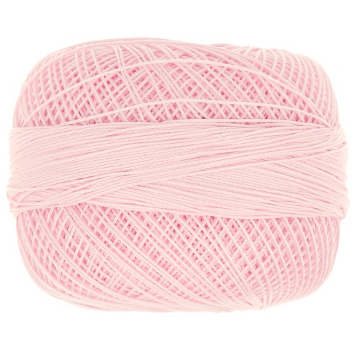 Filato di cotone Lizbeth misura 20 - Baby Pink n°619 x192m