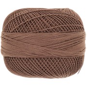 Filato di cotone Lizbeth misura 20 - Fudge Medium n°698 x192m|raw }}