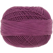 Filato di cotone Lizbeth misura 20 - Dark Country Grape n°682 x192m