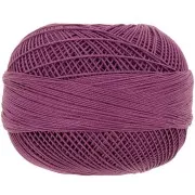 Filato di cotone Lizbeth misura 20 - Dark Country Grape n°682 x192m
