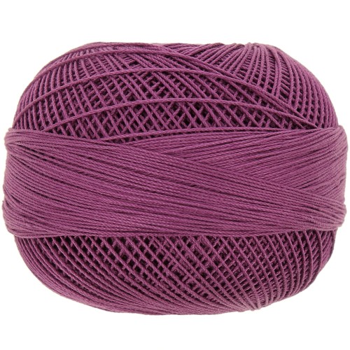 Filato di cotone Lizbeth misura 20 - Dark Country Grape n°682 x192m