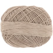 Filato di cotone Lizbeth misura 20 - Medium Linen n°693 x192m