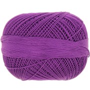 Filato di cotone Lizbeth misura 20 - Dark Grape n°645 x192m|raw }}