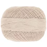 Filato di cotone Lizbeth misura 20 - Light Mocha Brown n°690 x192m