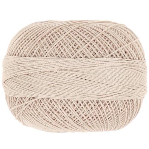 Filato di cotone Lizbeth misura 20 - Light Mocha Brown n°690 x192m