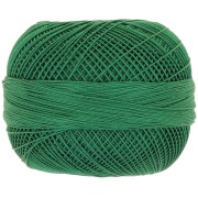 Filato di cotone Lizbeth misura 40 - Christmas Green n°638 x274m