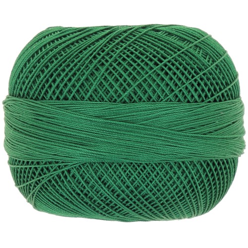 Filato di cotone Lizbeth misura 40 - Christmas Green n°638 x274m