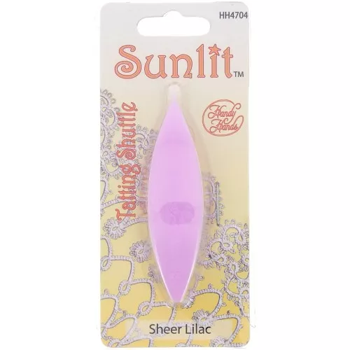 Navetta - Tatting Shuttle Sunlit - Sheer Lilac x1