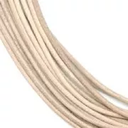 Cordone cuoio mm. 2 Naturale x m. 2