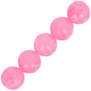 Perline di resina opaca 6 mm - Rosa brillante marmorizzato x20|raw }}