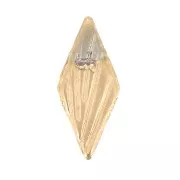 Elemento rombo da incollare 8x4 mm - acciaio inox 304L dorato x1