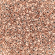 Rocaille Miyuki 11/0 197 - Crystal Copper Lined x8g