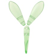 Daghe in vetro 5x16 mm - Peridot x50