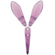 Daghe in vetro 5x16 mm - Ametista x50|raw }}