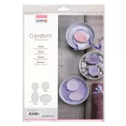 Set di 5 stampi per sapone - Decagonale e ovale - Trasparente x1