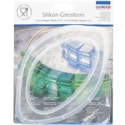 Stampo in silicone per manico ovale di borsa in resina 20x12 cm