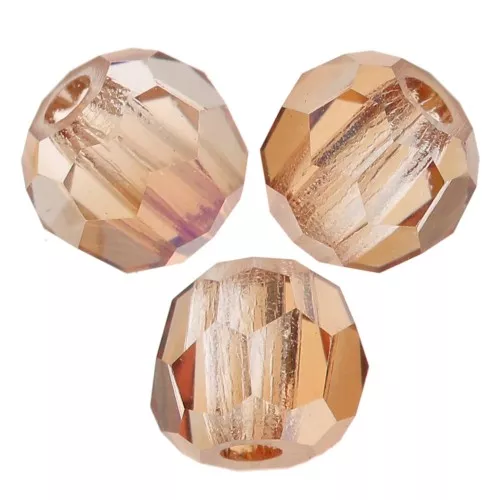 Perline sfaccettate rotonde di cristallo Preciosa 3mm - Crystal Celsian x20