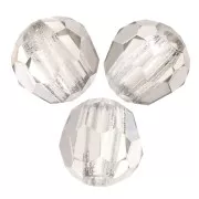 Perline sfaccettate rotonde di cristallo Preciosa 3mm - Crystal Velvet x20