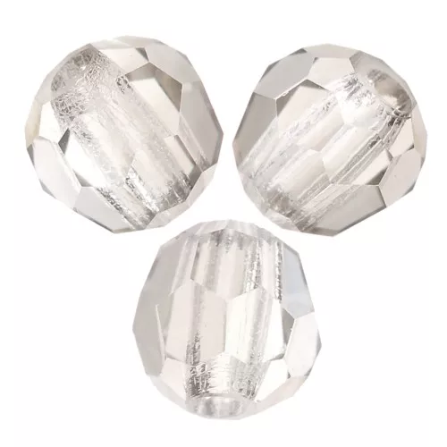 Perline sfaccettate rotonde di cristallo Preciosa 3mm - Crystal Velvet x20