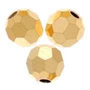 Perline sfaccettate rotonde di cristallo Preciosa 3mm - Crystal Aurum Full x20|raw }}