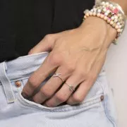 Anello fulmine - Misura 54 - Argento 925 x1