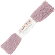 Filo da ricamo per la tecnica giapponese Sashiko - Olympus - Rosa cipria x40m|raw }}