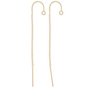 Orecchini a catena 48 mm - Gold filled x2|raw }}