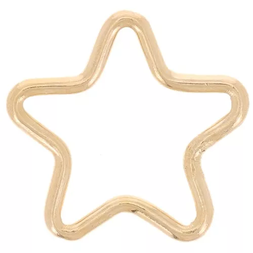 Distanziatore a stella da 11 mm Gold filled x1
