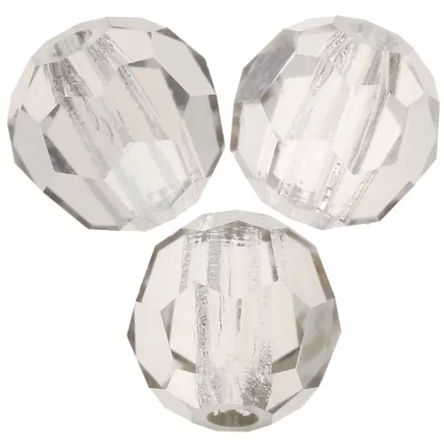 Perle sfaccettate rotonde Preciosa - Round Bead 4 mm - Crystal Velvet x20
