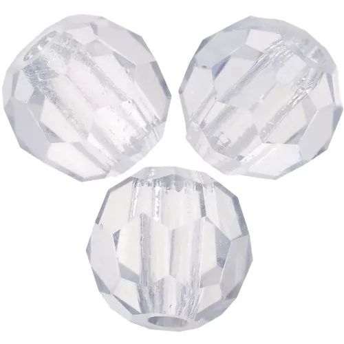 Perle sfaccettate rotonde Preciosa - Round Bead 4 mm - Crystal Lagoon x20
