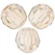 Perle sfaccettate rotonde Preciosa - Round Bead 4 mm - Crystal Honey x20