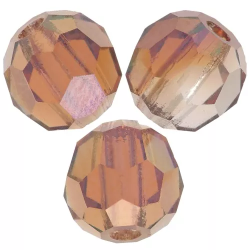 Perle sfaccettate rotonde Preciosa - Round Bead 4 mm - Crystal Venus x20