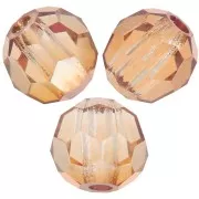 Perle sfaccettate rotonde Preciosa - Round Bead 4 mm - Crystal Celsian x20