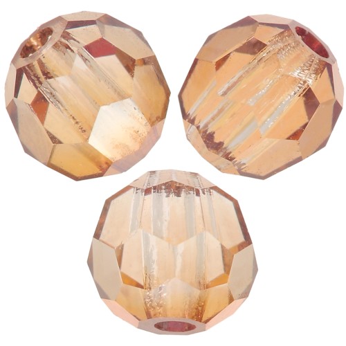 Perle sfaccettate rotonde Preciosa - Round Bead 4 mm - Crystal Celsian x20